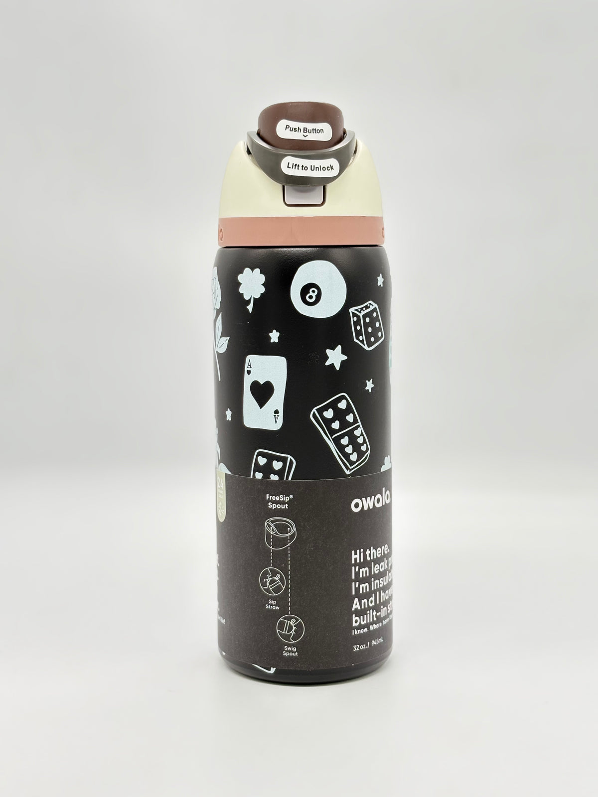 Owala FreeSip 950ml Insulated Bottle with Built-In Straw