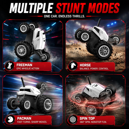 Mirana Warrior 360 Degree Stunt RC Car with Bluetooth Speaker