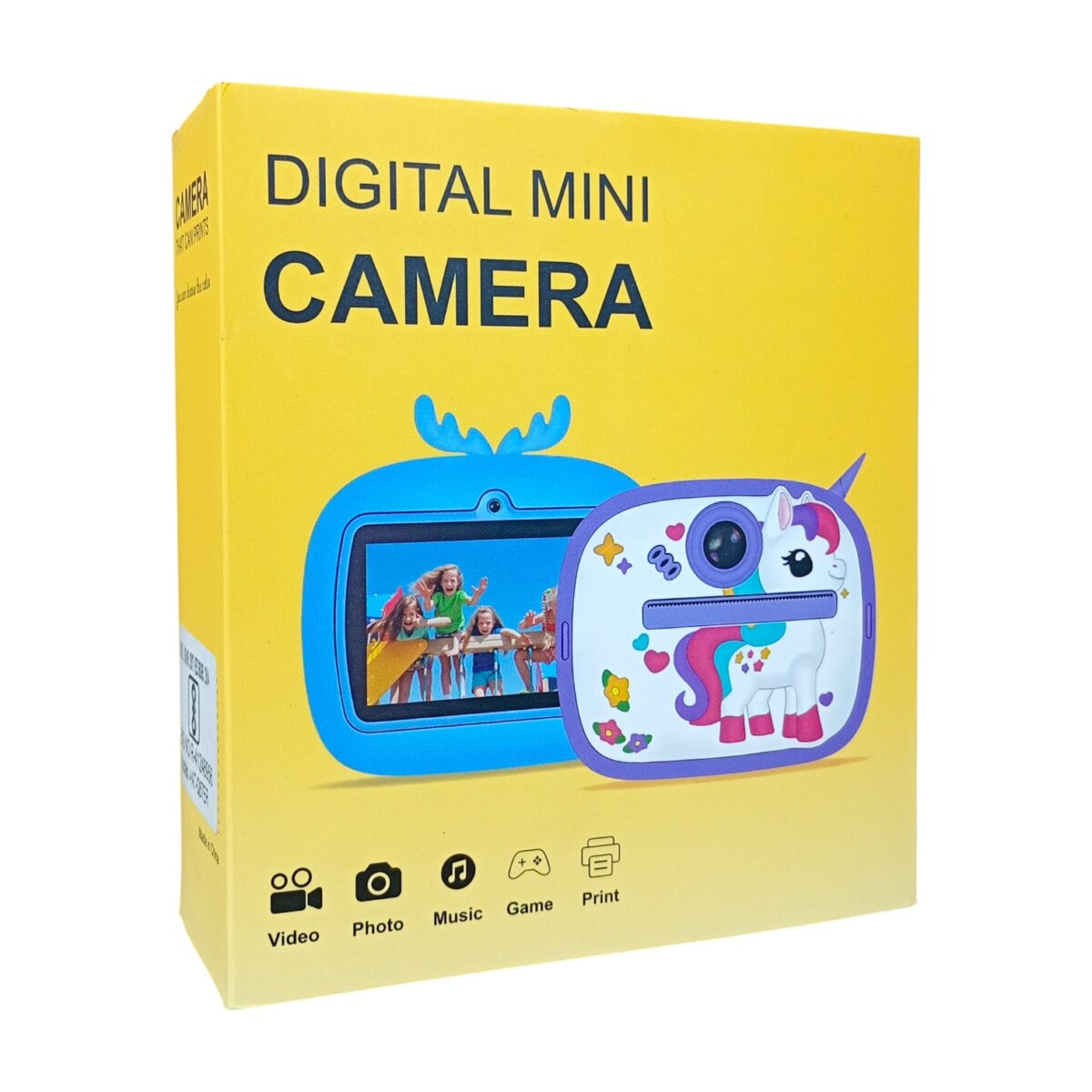Kids Digital Mini Camera with Inbuilt Instant Printer