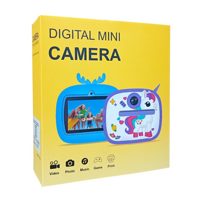 Kids Digital Mini Camera with Inbuilt Instant Printer
