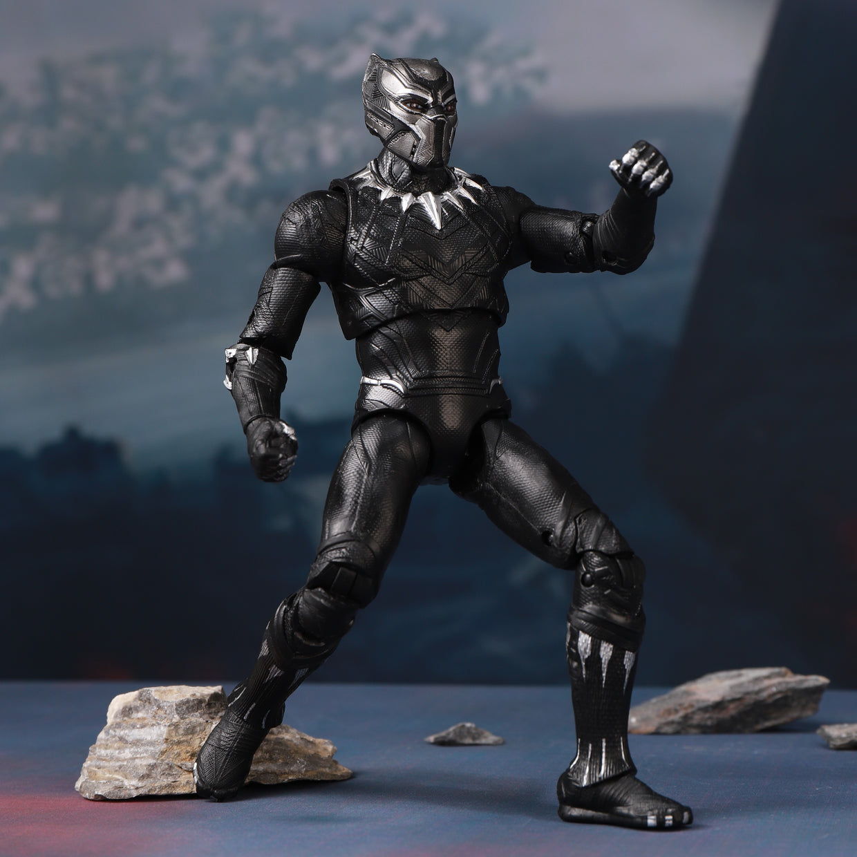 Marvel Infinity Saga Black Panther ZD Toys Premium Action Figure with Display Stand