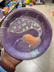 Mermaid Paper Plates