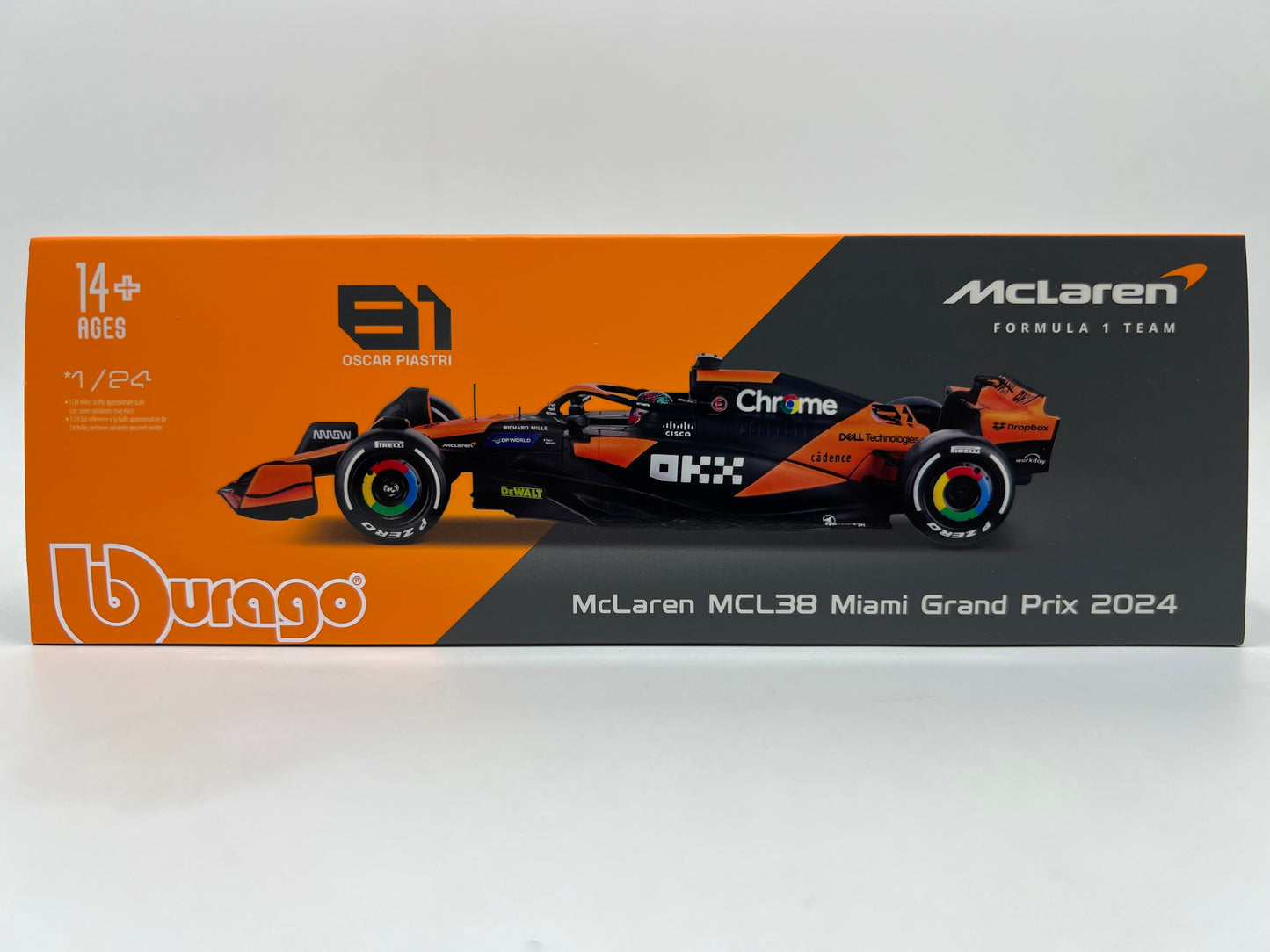 Bburago Original Formula 1 Die Cast Scale Model Car 1:24
