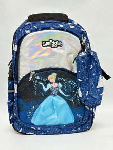 Smiggle Disney Cinderella Princess School Backpack with Pencil Case