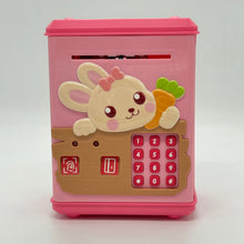 Electronic Mini ATM Piggy Bank with Password Lock and Fingerprint