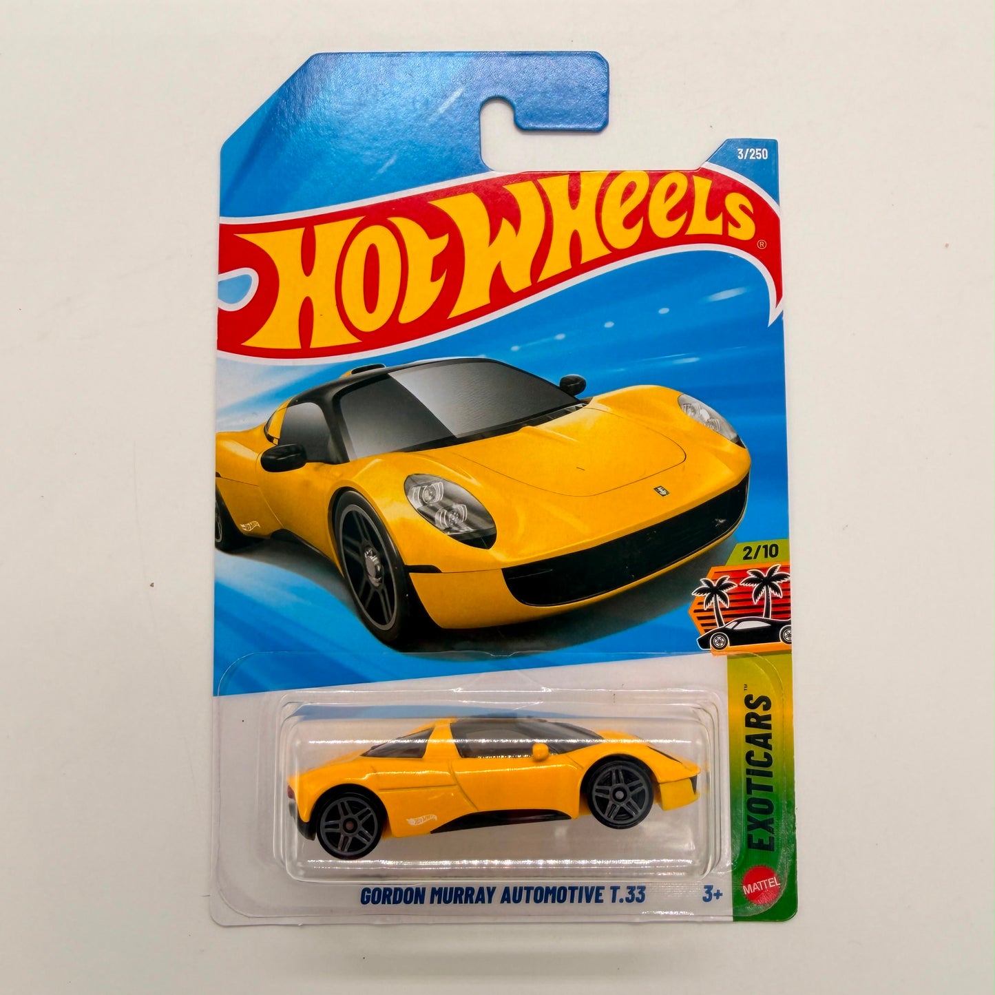 Hot Wheels 1:64 Die-Cast Set of 4 - Gordon Murray T.33, Chevy Silverado Trail Boss LT, Deora II, Decidedly Go
