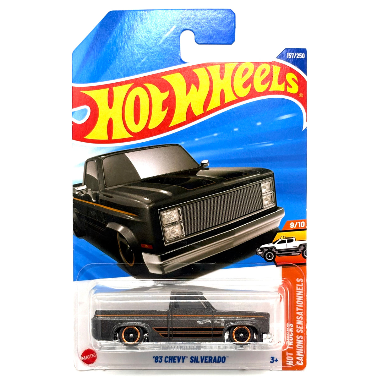 Hot Wheels Basic Mainline Car '83 Chevy Silverado