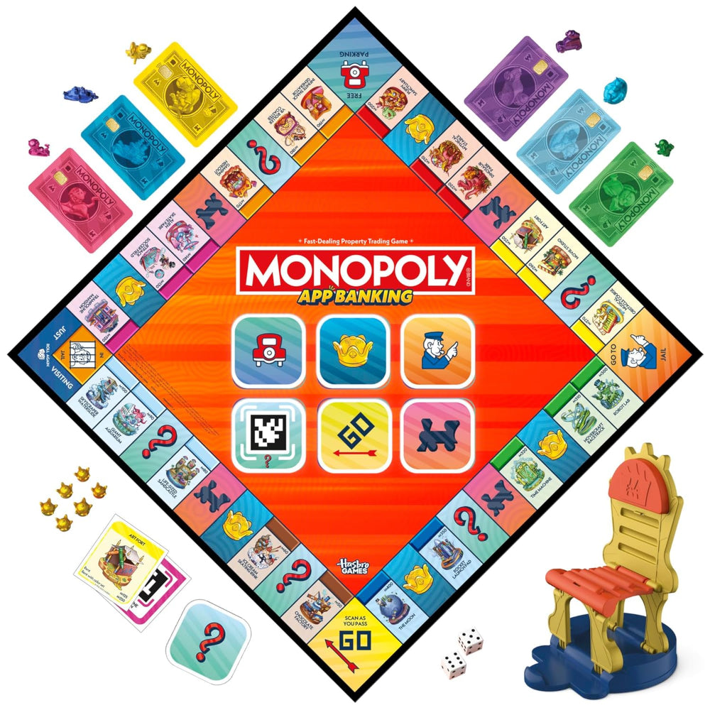 Monopoly App Banking Hasbro Games