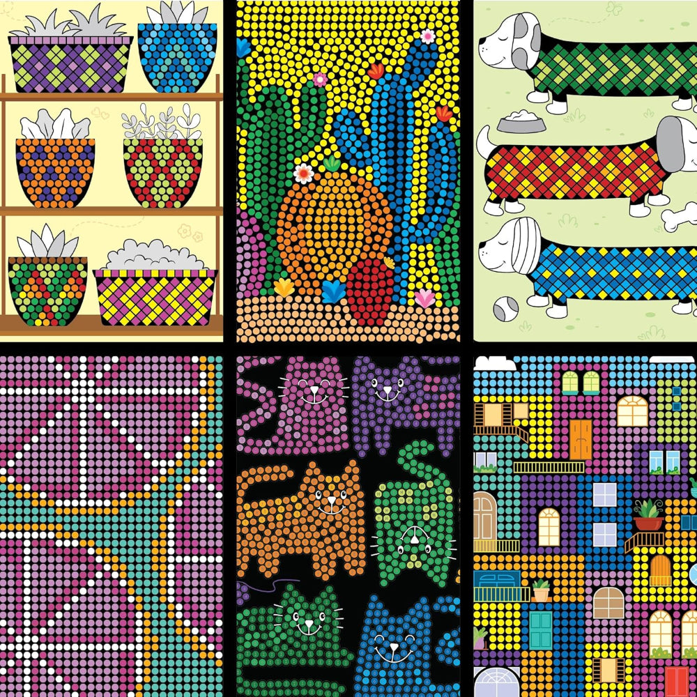 Imagimake Mystery Mosaic Patterns-20Pens