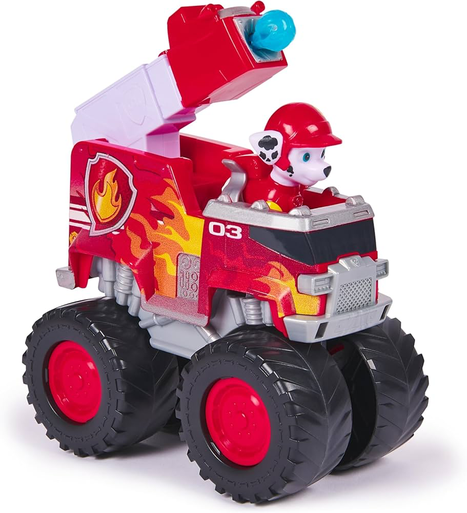 Funskool Paw Patrol Marshall Rescue Wheels Fire Truck