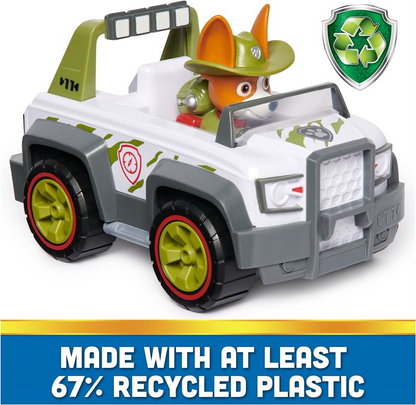 Funskool Paw Patrol Tracker Jungle Cruiser with Tracker Action Figure