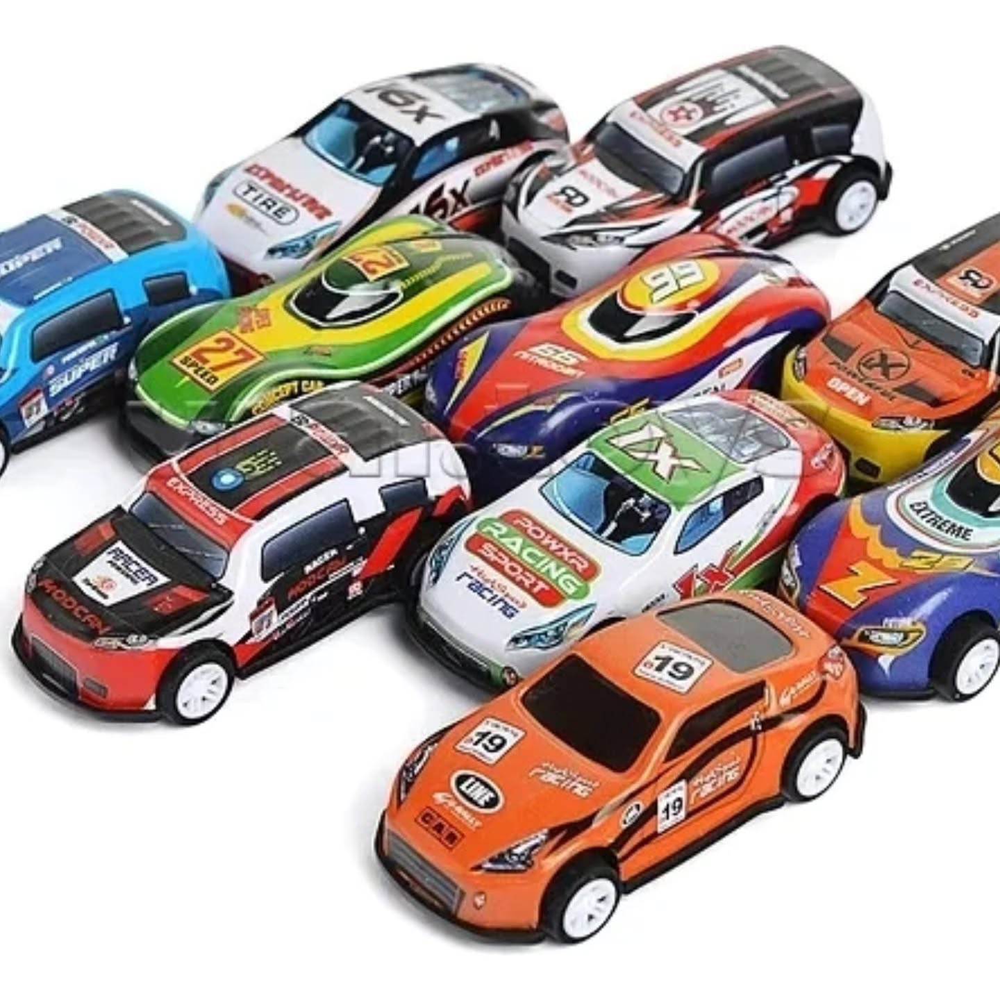 Toy Car Container Parking Playset (48 Pcs Metal Alloy Cars)