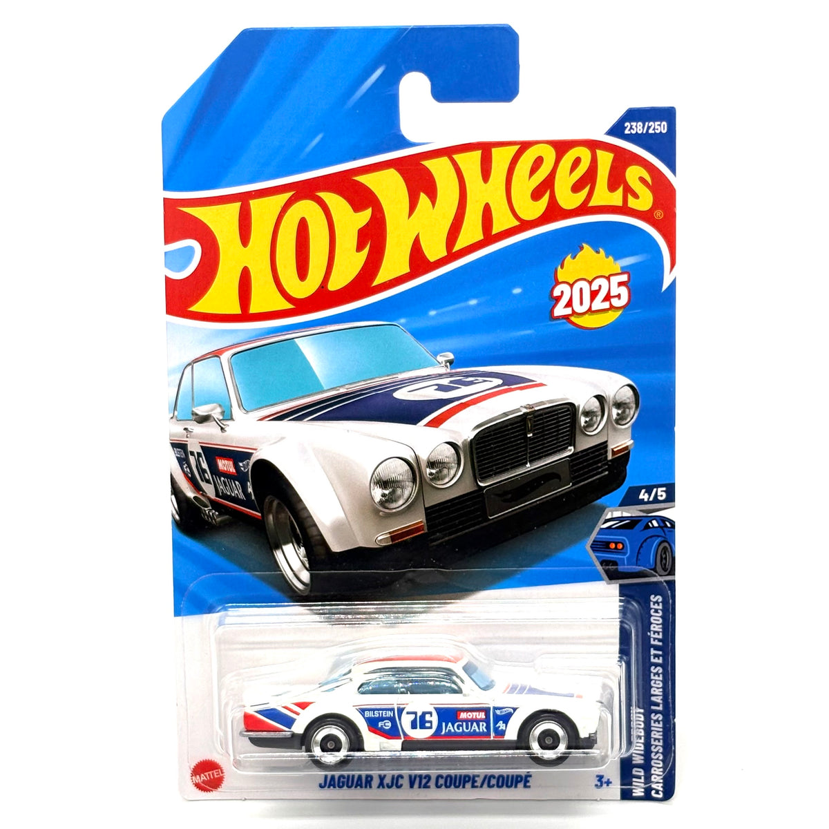 Hot Wheels Basic Mainline Car Jaguar XJC V12 Coupe/ Coupe'