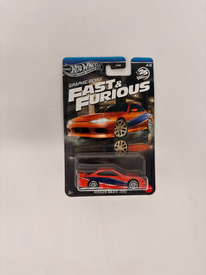 Hot Wheels Silver Series Movie-Themed Die-Cast Car – 1:64 (HNR88)
