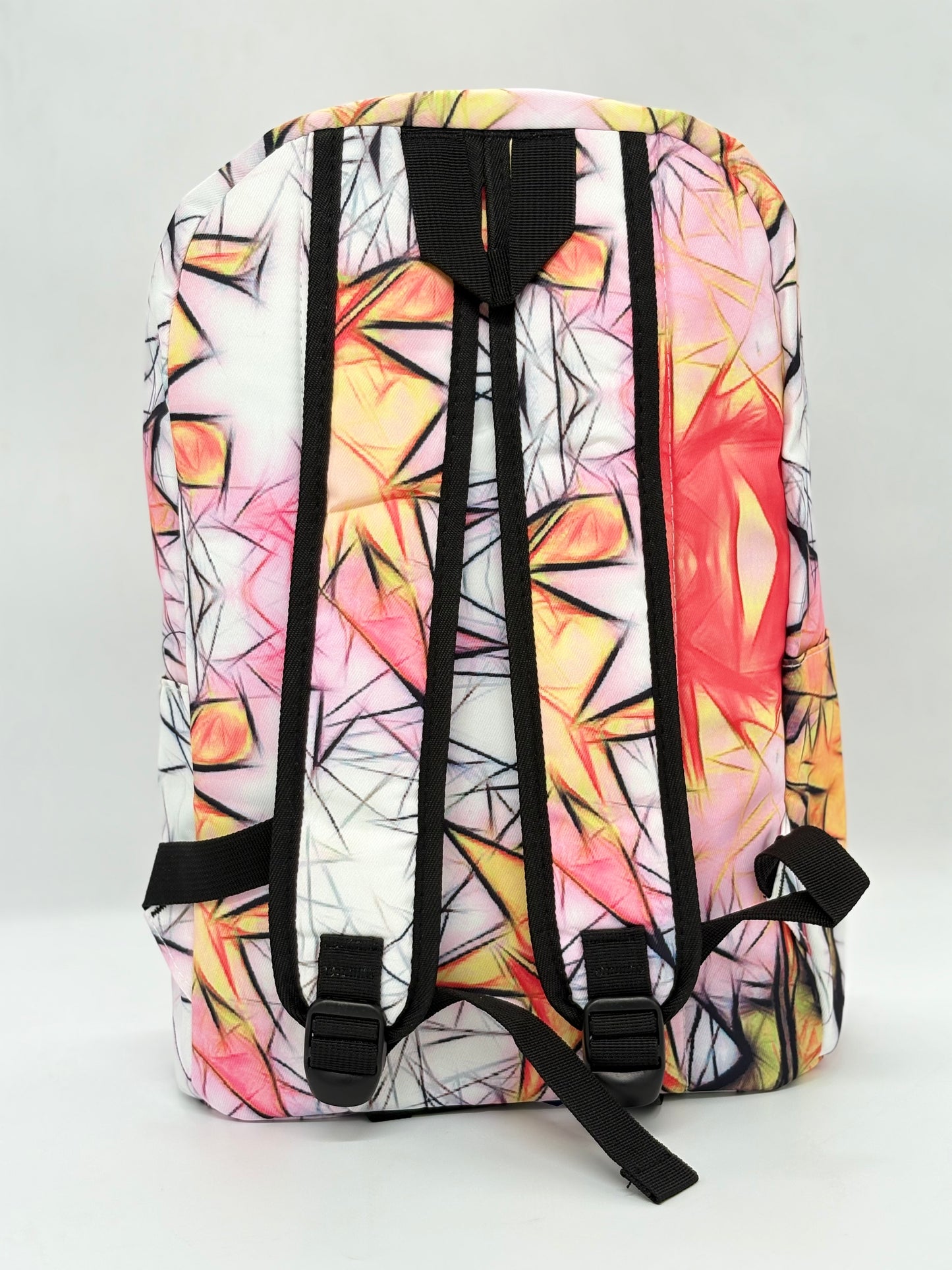 Multicolor School Backpack
