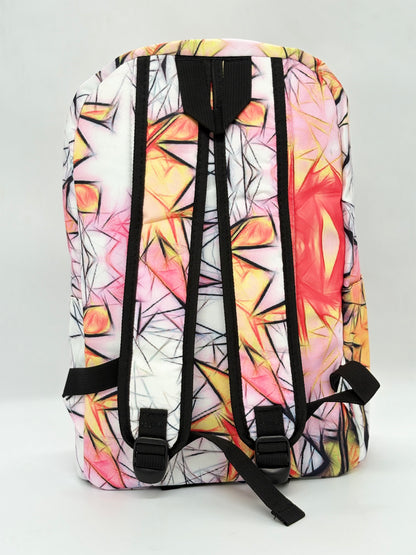 Multicolor School Backpack