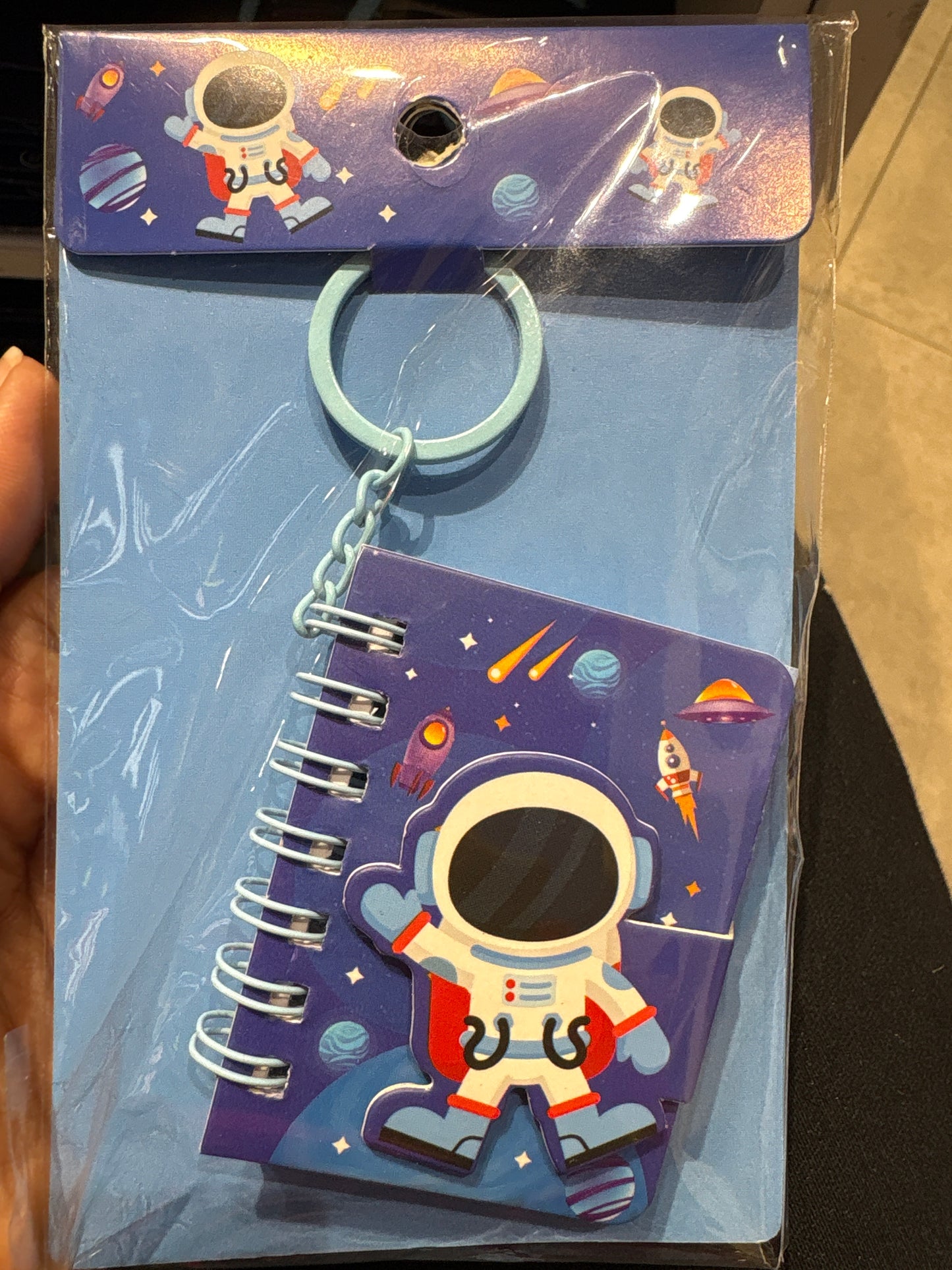Mix Character Keychain Mini Notebook