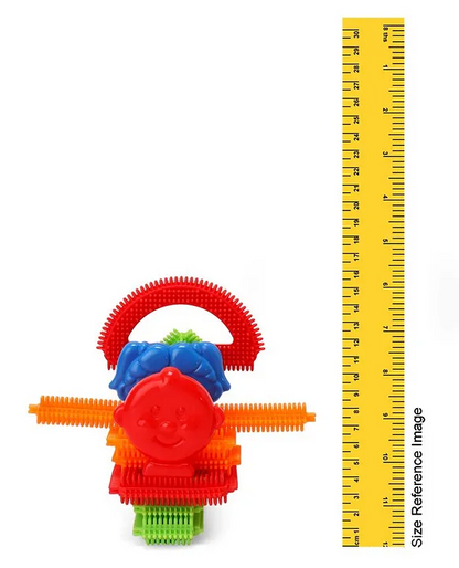 Funskool Wonder Bricks Junior Builder – 30 Piece Tactile Building Set for Kids Ages 3+