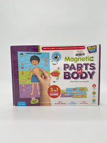 Magnetic Parts of the Body Learning Kit – 3-in-1 Educational Game (5+ Years)