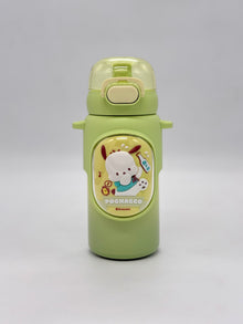 Pochacco Kids Straw Water Bottle 460ml with Strap