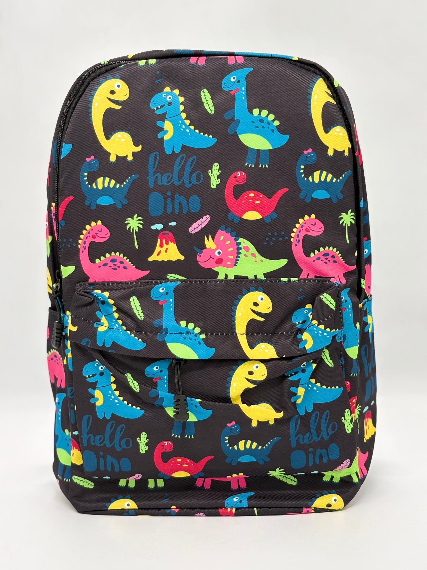Colorful Dinosaur School Backpack