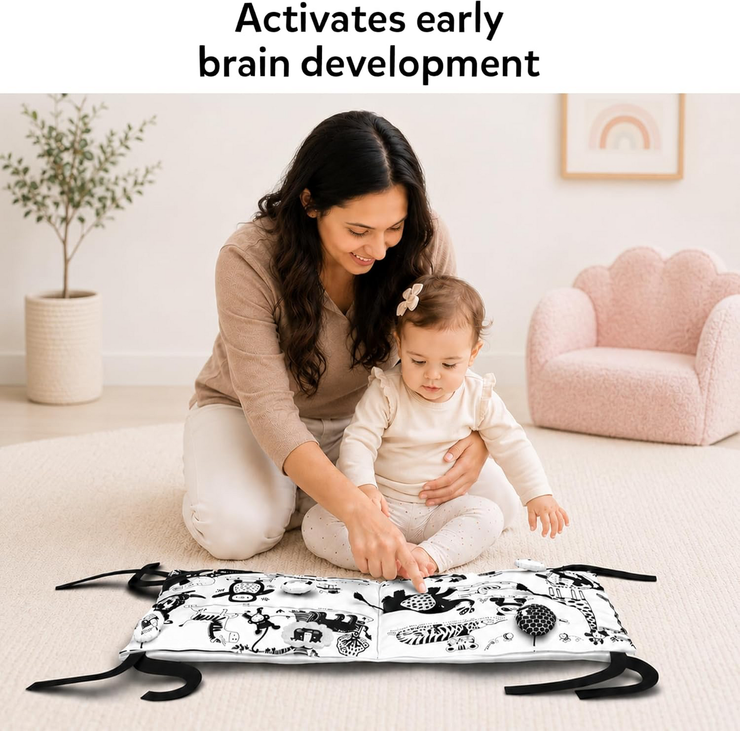 Skillmatics High Contrast Sensory Cloth Mat
