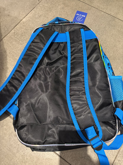 Football Theme School Backpack with Trolley Fitting 46cm