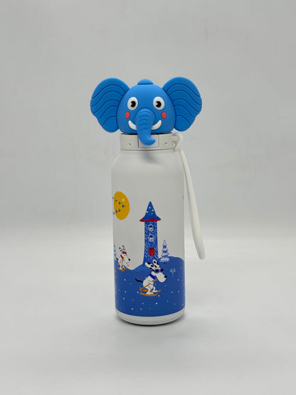 Animal Head Insulated Steel Water Bottle 560ml