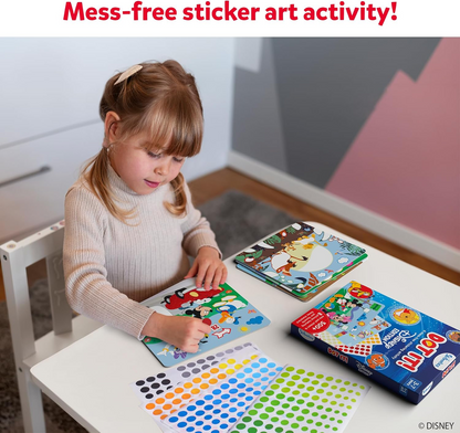 Skillmatics Dot It! Disney Edition, a mess-free sticker art activity kit