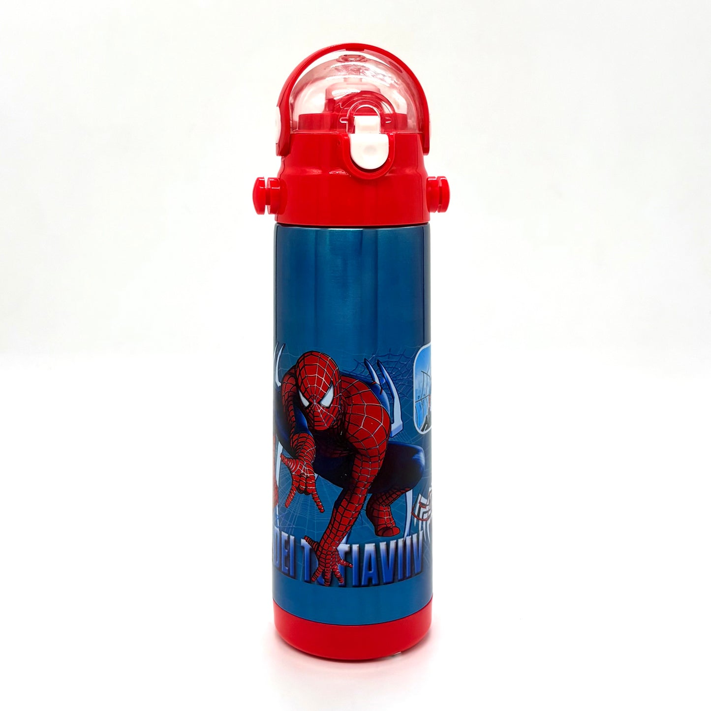 Marvel and Disney Characters Insulated Water Bottle with Straw 500ml