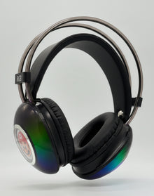 Mario Bluetooth Wireless Headphone with Lighting Effects - Black
