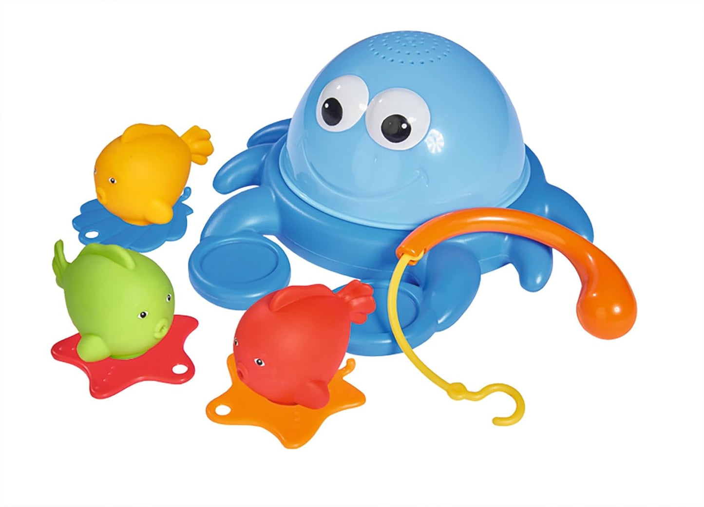 Simba ABC Bathing Crab Baby Bath Toy Set with Sea Animal Squirters