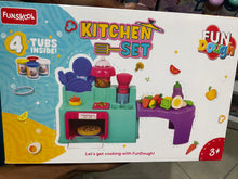FUNSKOOL FDOUGH KITCHEN SET clay