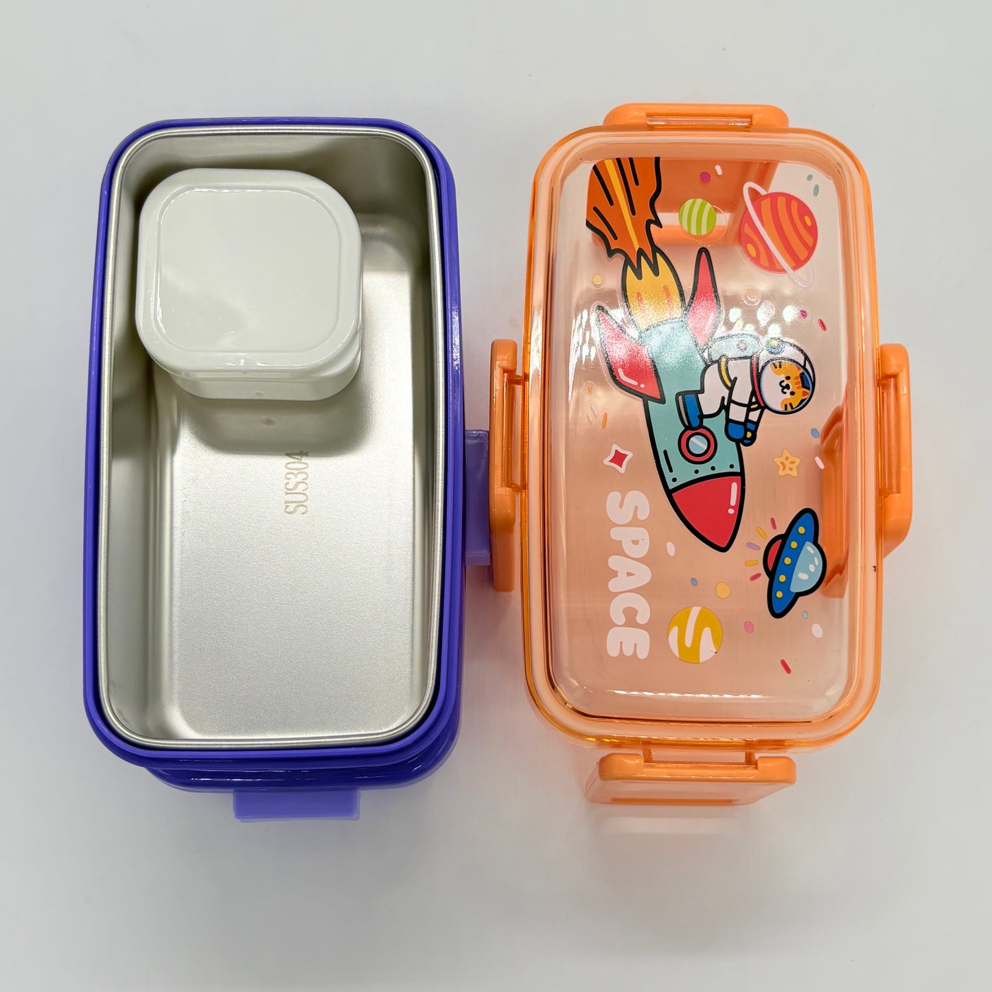 Double Deck Steel Lunch Box