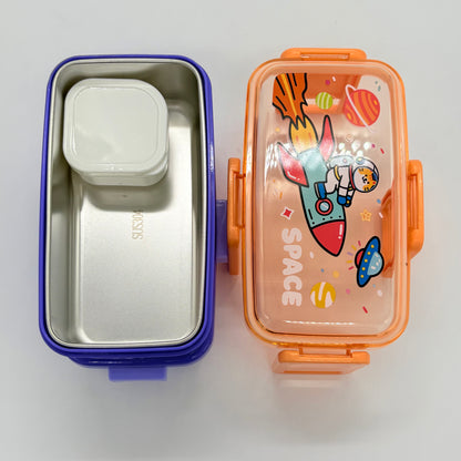 Double Deck Steel Lunch Box