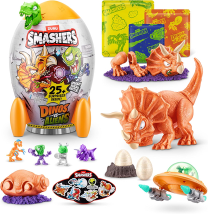 Zuru Smashers Dinos Vs Aliens Rocket Toy Set
