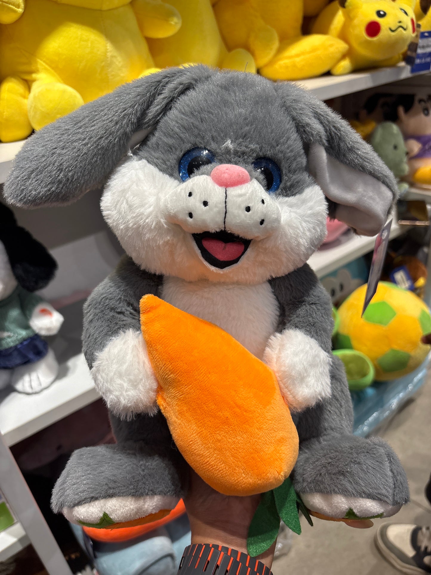 Electronic Bunny Rabbit Soft Toy with Carrot