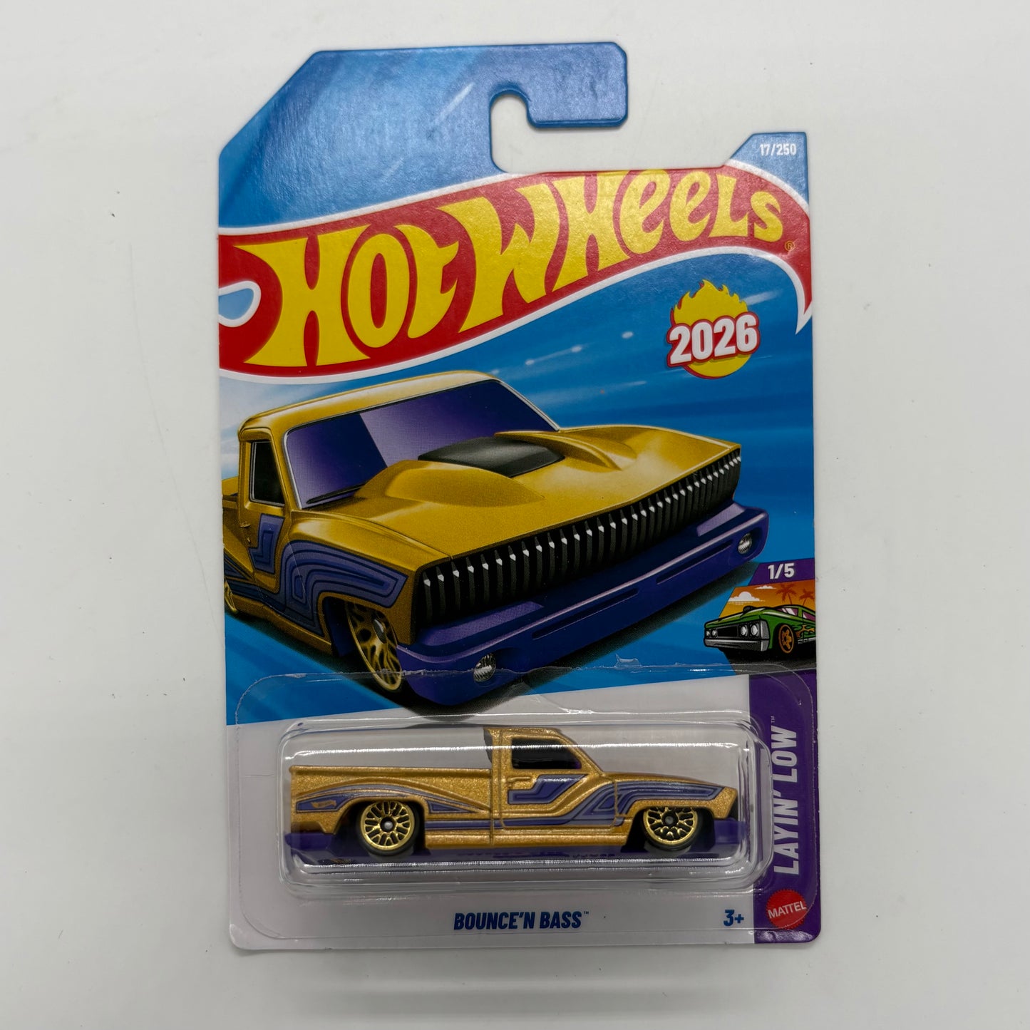 Hot Wheels 1:64 Die-Cast Set of 4 - Ferrari SF90 Stradale, Bounce N Bass, Sushi Tuner, Track Ripper