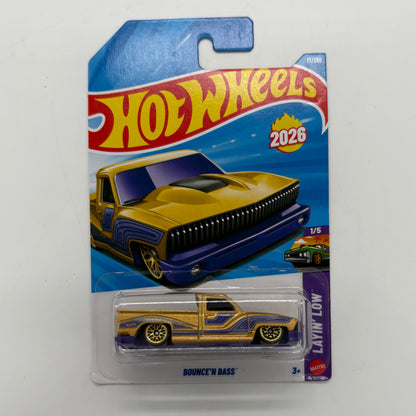 Hot Wheels 1:64 Die-Cast Set of 4 - Ferrari SF90 Stradale, Bounce N Bass, Sushi Tuner, Track Ripper