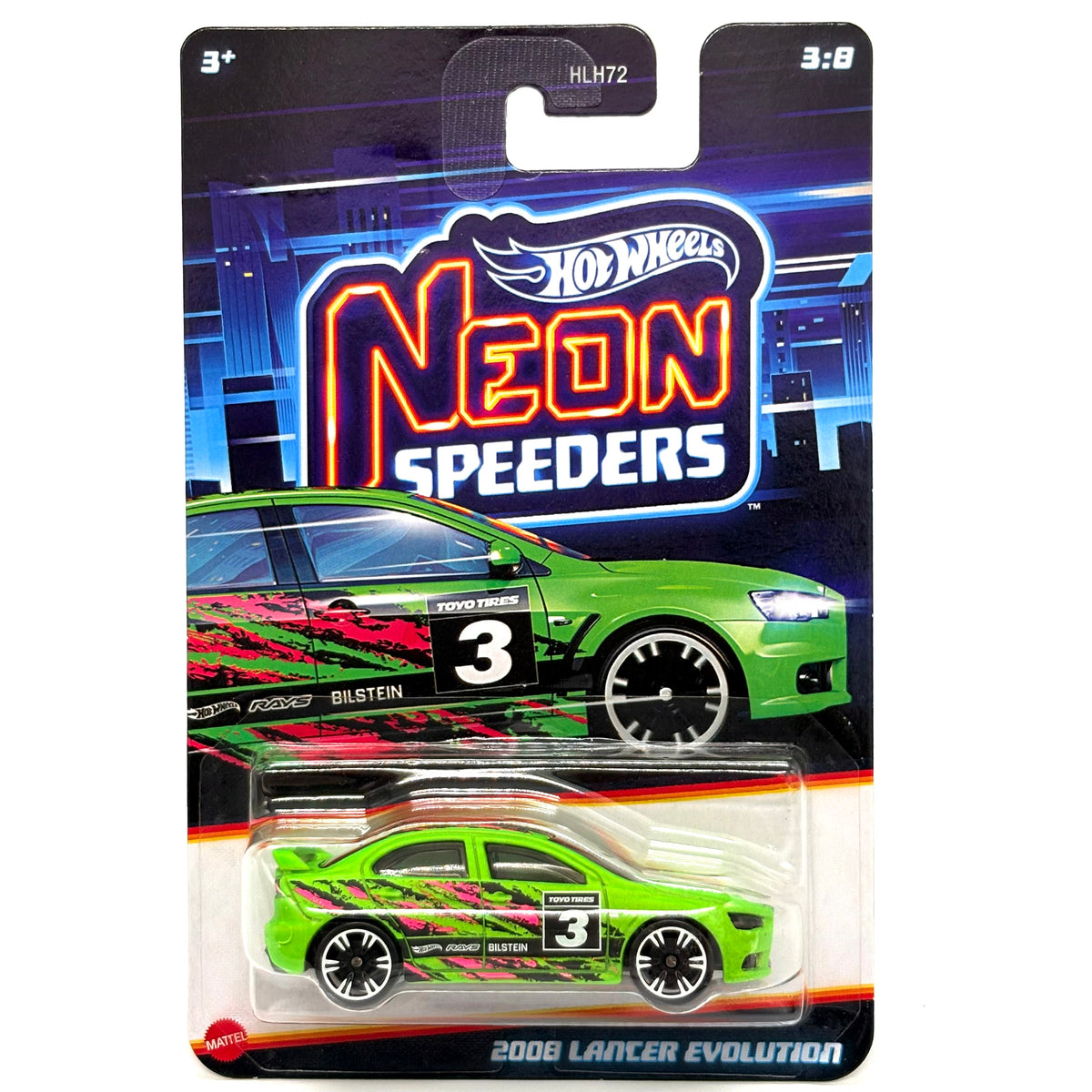 Hot Wheels Neon Speeders Die-Cast Car - HLH72