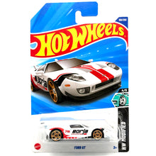 Hot Wheels Basic Mainline Car Ford GT White