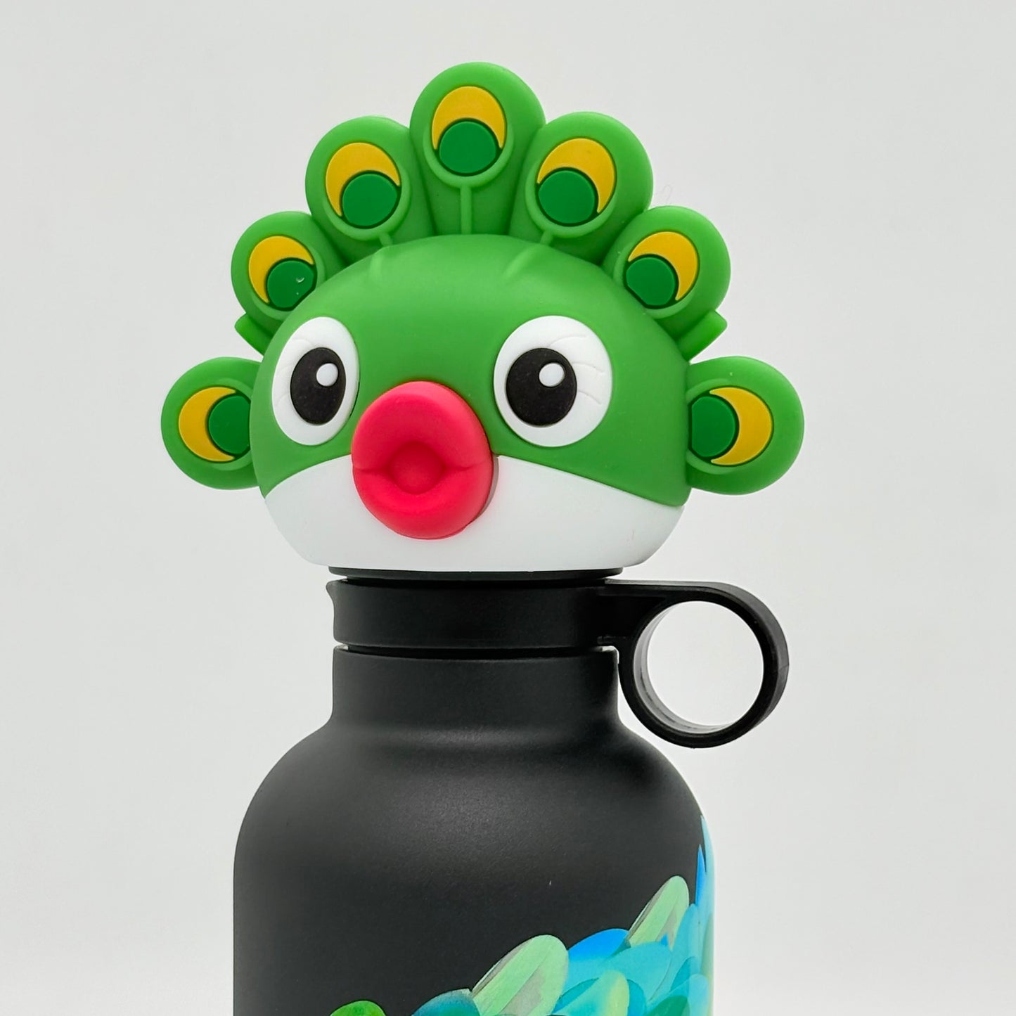 Animal Head Collection Peacock Insulated Bottle 450 ml