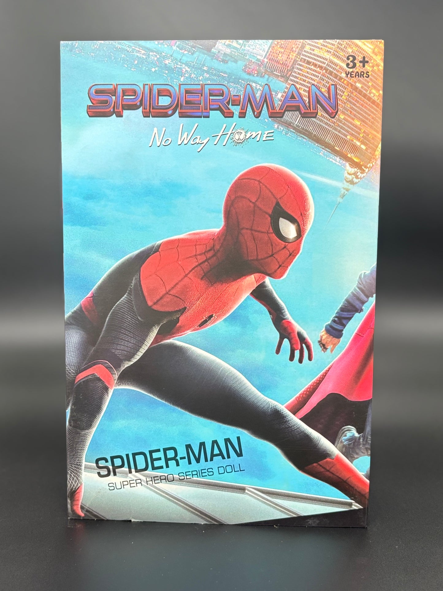 Spider-Man No Way Home 12 Inch Action Figure in Red and Black Suit