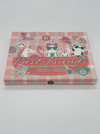 Friends Makeup Kit with Nail Art Stickers