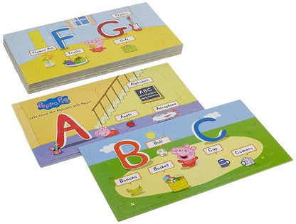 Funskool - Play & Learn-Alphabet,Educational,60 Pieces,Puzzle,for 3 Year Old Kids and Above,Toy
