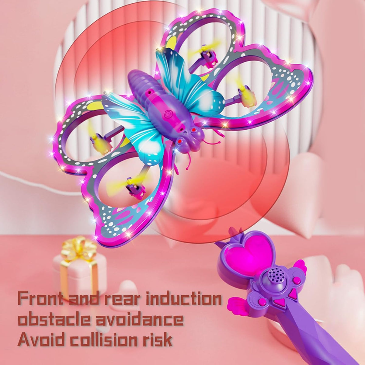 ATRC Remote Control Flying Butterfly Drone Toy