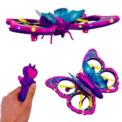 ATRC Remote Control Flying Butterfly Drone Toy
