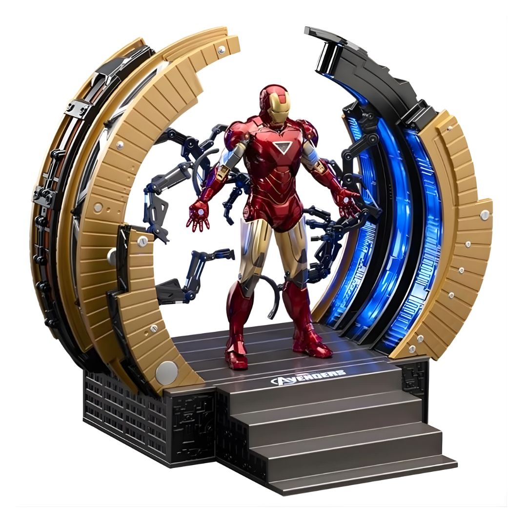 Iron Man Mark VI Suit-Up Gantry Set