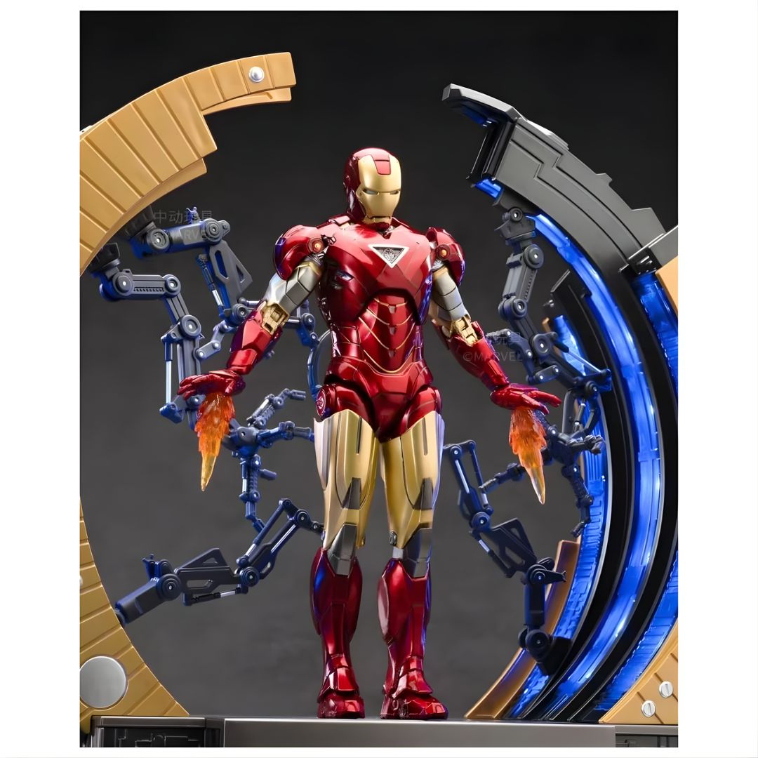 Iron Man Mark VI Suit-Up Gantry Set
