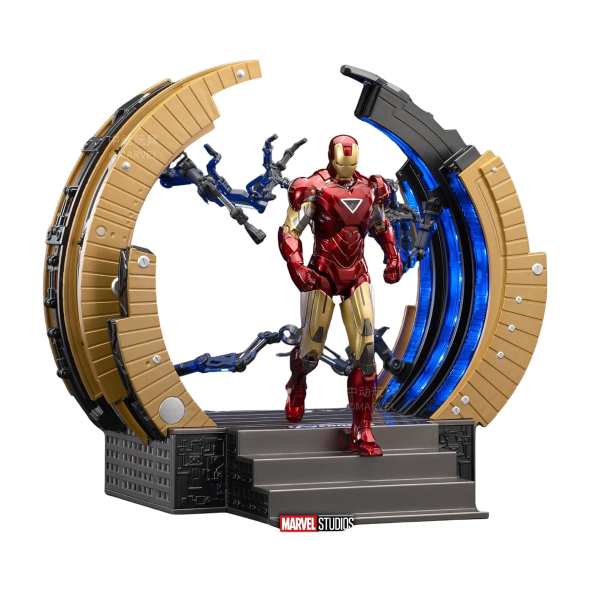 Iron Man Mark VI Suit-Up Gantry Set